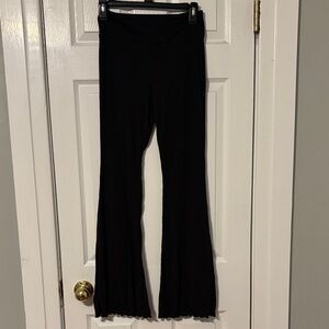 Women’s Black Flared Pants, Size Small 3-5